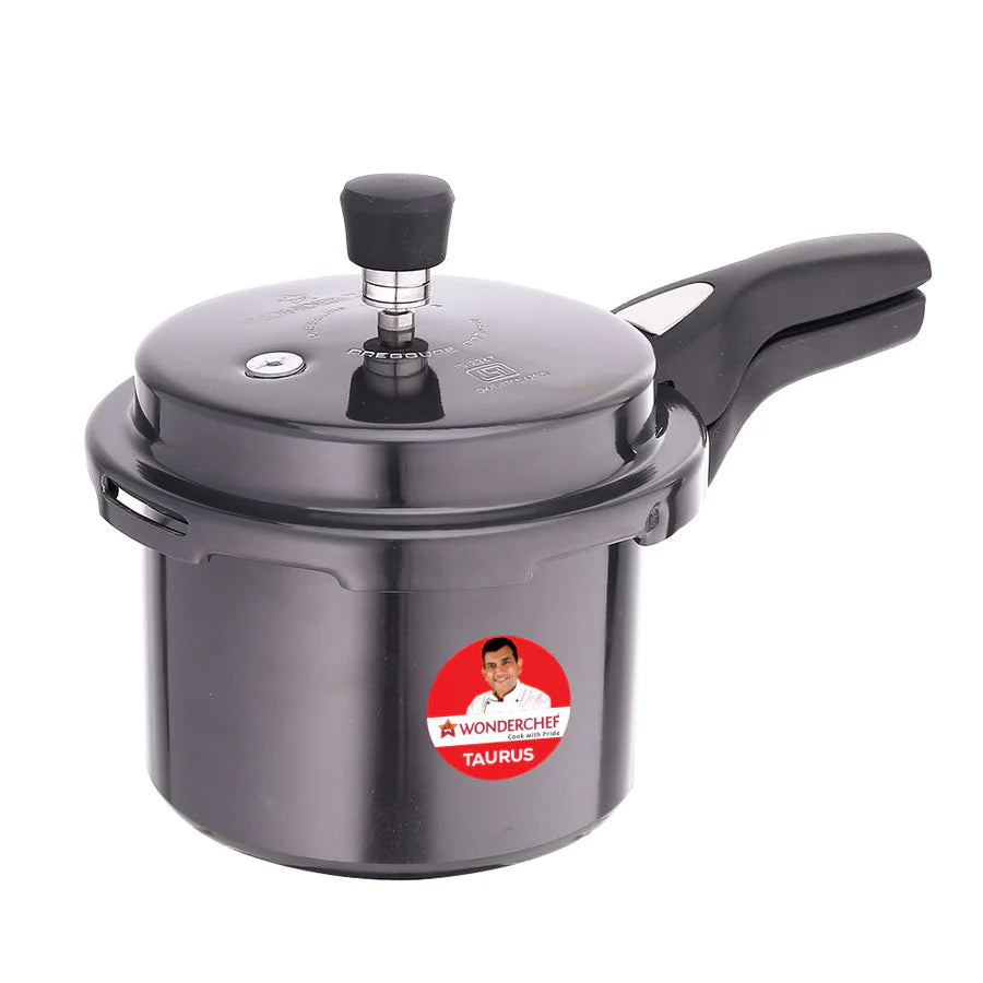Wonderchef Taurus Hard Anodized Outer Lid Pressure Cooker