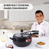 Wonderchef Taurus Hard Anodized Inner Lid Pressure cooker