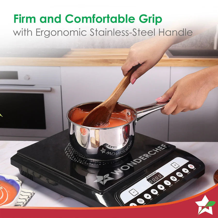 Wonderchef Venice Stainless Steel Saucepan 1.2L