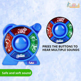 Kriiddaank Marvel Avengers Theme Music Set - Star Shaped Guitar Toy for Kids with Lights & Sounds
