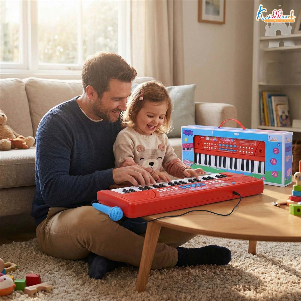 Kriiddaank Barbie Keyboard Piano 400 for Kids - 37 Keys