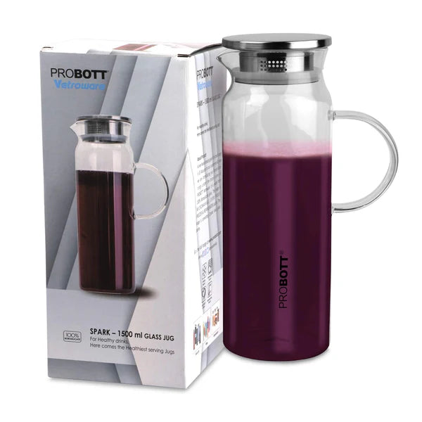 Probott Vetroware Glass Water Jug