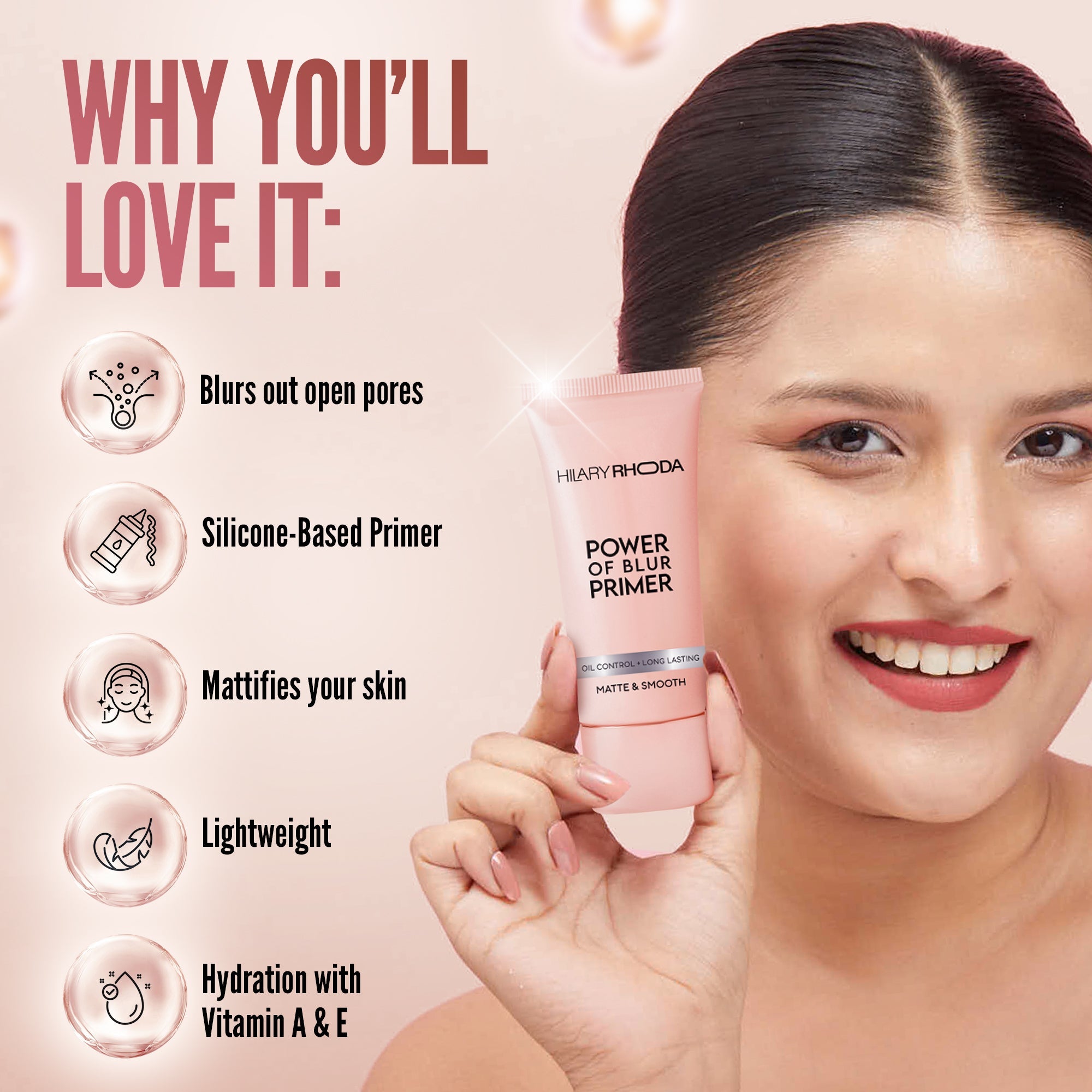 Hilary Rhoda Power of Blur Primer