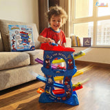 Kriiddaank Zig Zag Zoomer Spiderman Ramp Racer Car Set