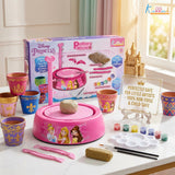 Kriiddaank Disney Princess Theme Pottery Wheel Kit