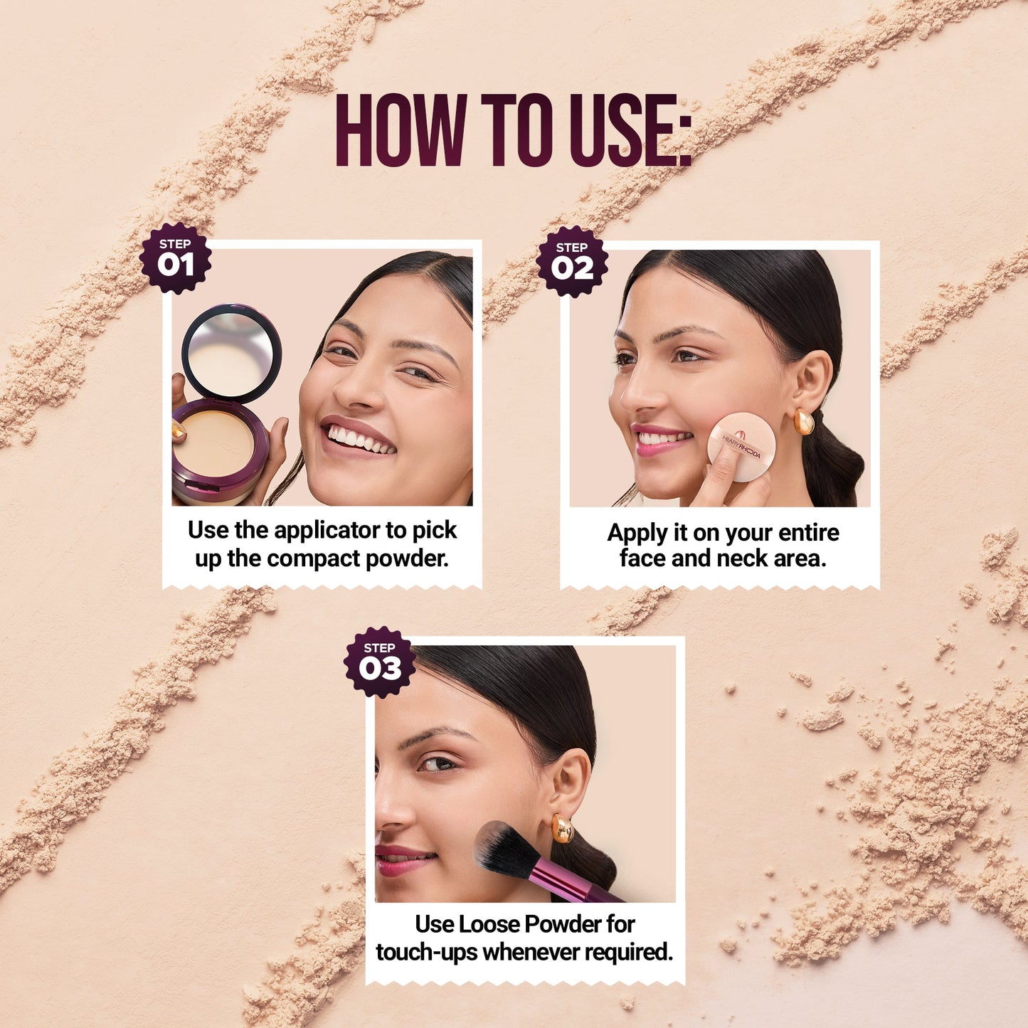 Hilary Rhoda The Setting Duo Compact & Loose Powder