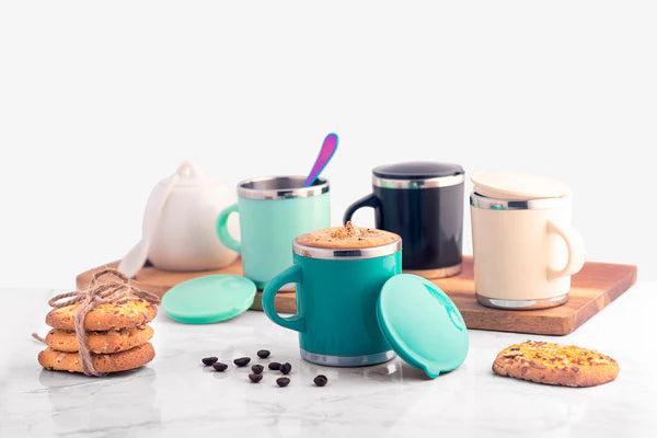 Probott Costa Stainless Steel Mug Blue 250ml