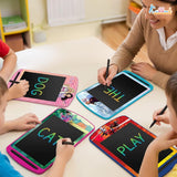 Kriiddaank Pack of 4 LCD Writing Tablet Multicolor