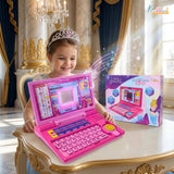 Kriiddaank Disney Princess Interactive English Learning Laptop for Toddlers