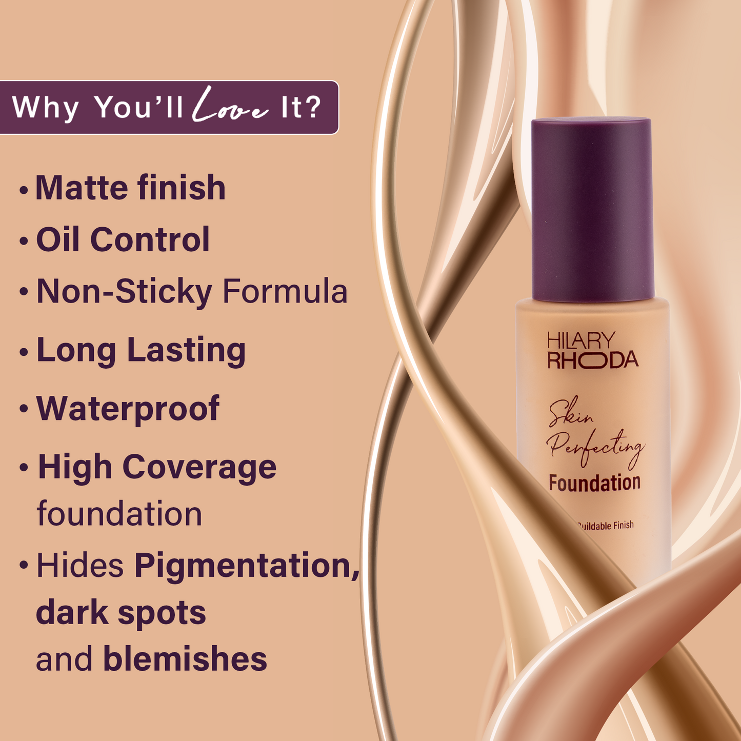 Hilary Rhoda Skin Perfecting Foundation