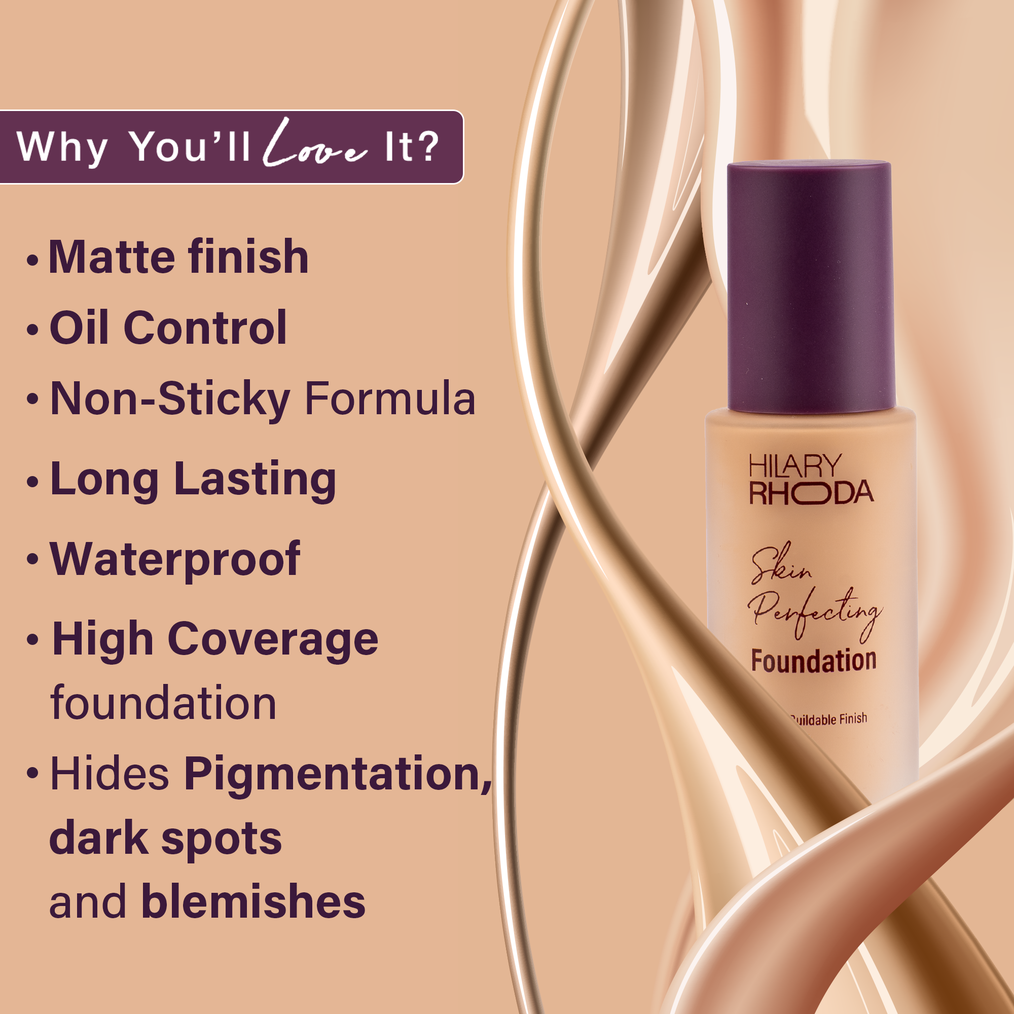 Hilary Rhoda Skin Perfecting Foundation