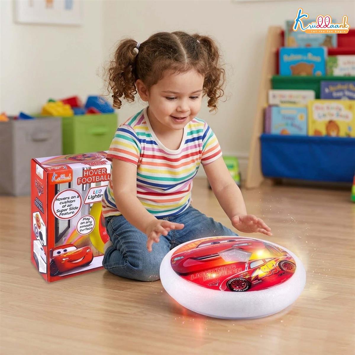 Kriiddaank Disney Cars Hover Football for Kids