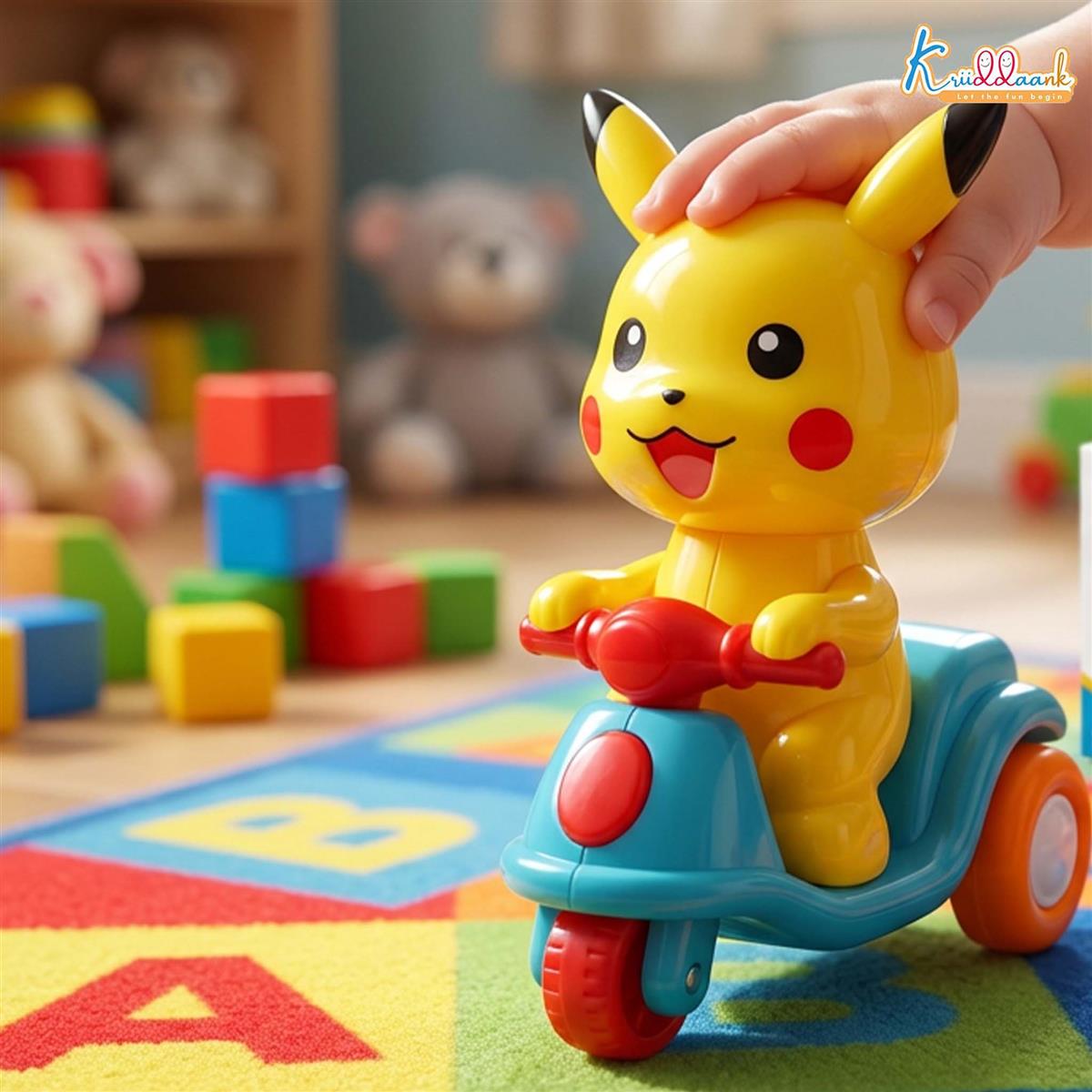 Kriiddaank Push & Go Scooter Toy for Toddlers