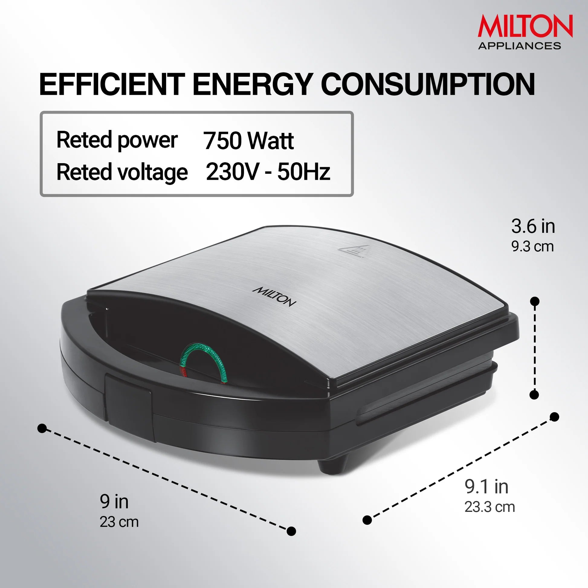 Milton Sandwich Maker HSM033