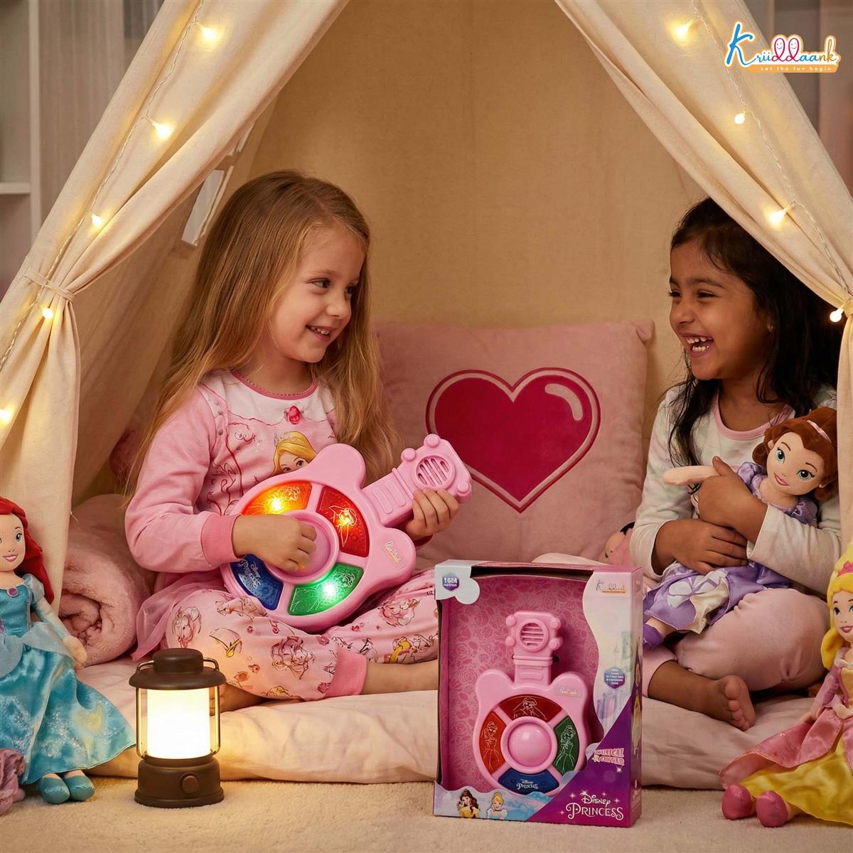 Kriiddaank Disney Princess Mini Music Guitar for Kids
