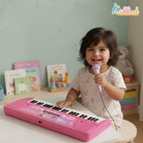 Kriiddaank Disney Princess Keyboard Piano for Kids - 37 Keys Pink