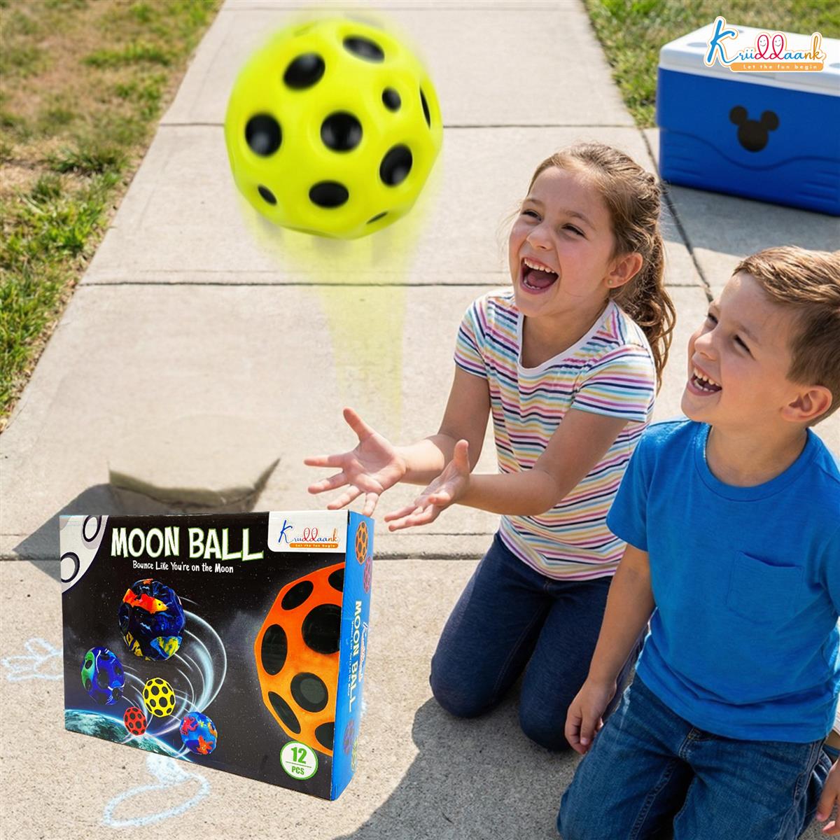 Kriiddaank Moon Ball Pack of 12