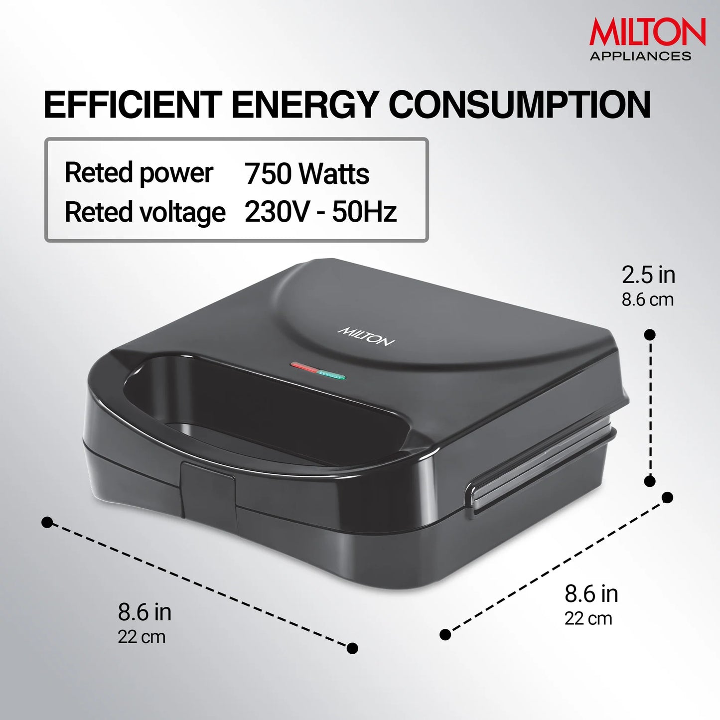 Milton Sandwich Maker HSM011