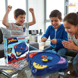 Kriiddaank Spiderman-Inspired Spinning Top Set - 5-Piece Battling Toy for Kids 5+