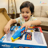 Kriiddaank Mickey Theme Remote Control Train Toy for Kids
