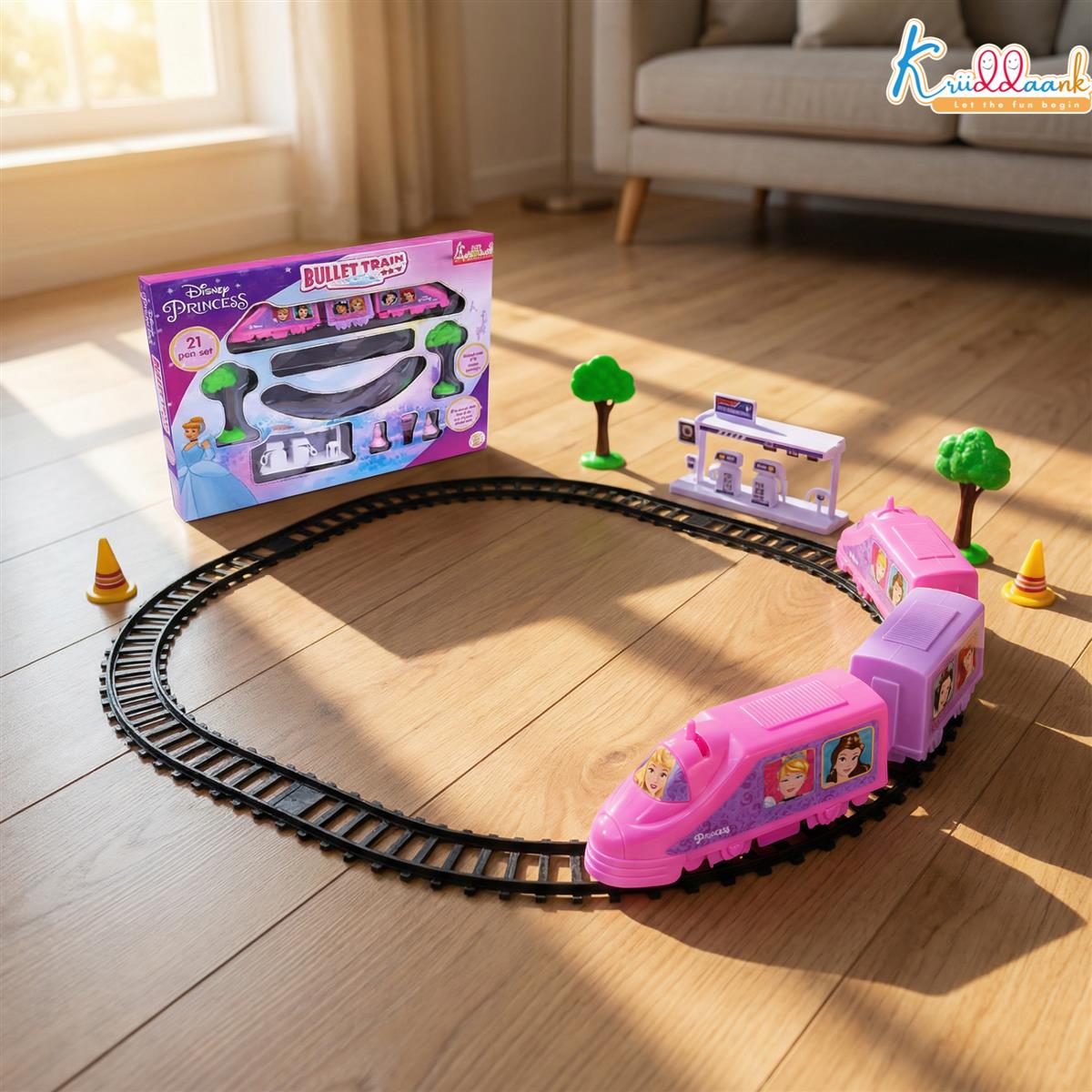 Kriiddaank Princess Train Set for Girls