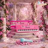 Kriiddaank Barbie Kids Keyboard Piano - 61 Key