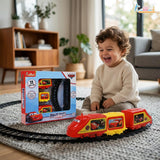 Kriiddaank Disney Pixar Cars Train Set- 11 Piece