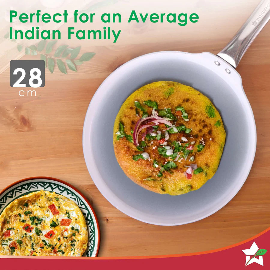 Wonderchef  Eco-Glide Ceramic Dosa Tawa 28cm