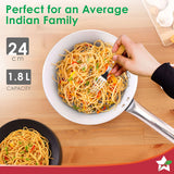 Wonderchef  Eco-Glide Ceramic Fry Pan  1.8 L