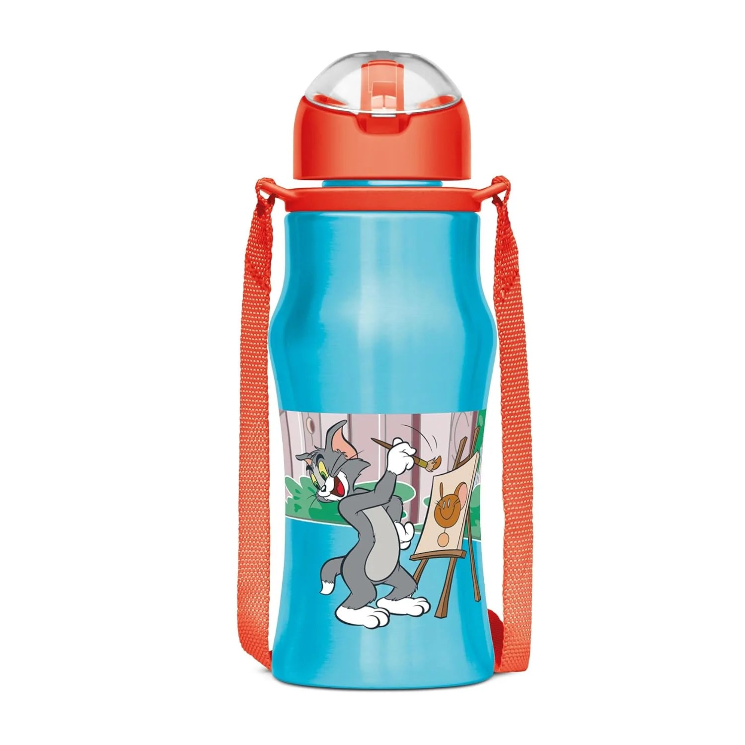 Milton Sipmate Stainless Steel Sipper Bottle Blue 415ML