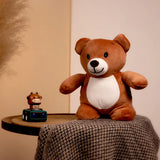 Mirada Huggable Bear Toy - Brown – 32cm