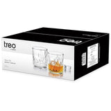 Milton Steps Whiskey Glass Tumbler 6pcs set 330ML