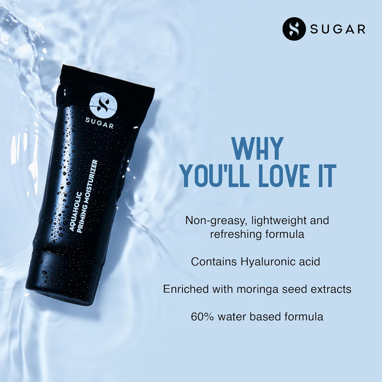 Sugar Aquaholic Priming Moisturizer