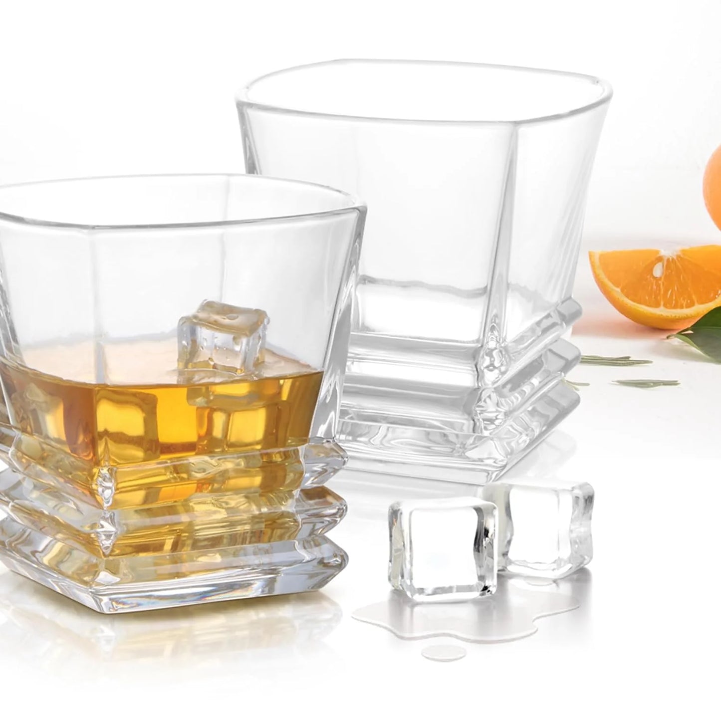 Milton Quadra Glass Tumbler 6pcs set 290ML