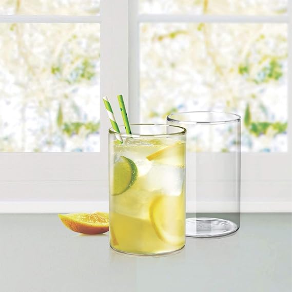Milton Borosilicate Vector Whiskey Tumbler 6pcs set