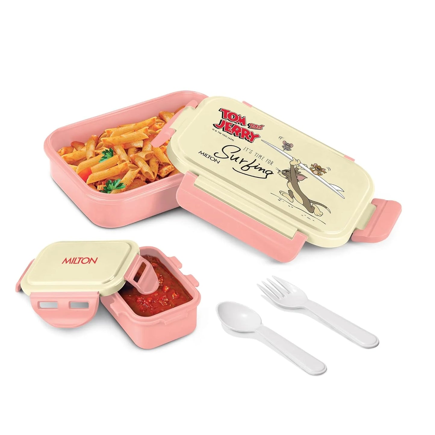 Milton Candy Plastic Tiffin Pink 520ML