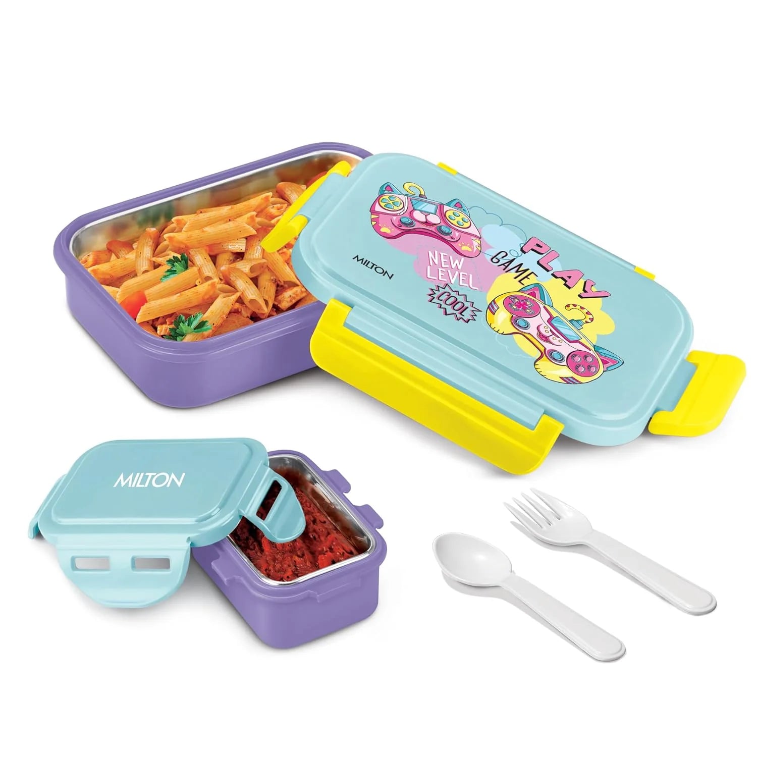 Milton Candy Steel Tiffin Purple 520ML