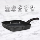 Milton Grill Pan Induction Die Cast 24 cm