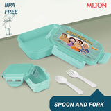 Milton Candy Plastic Tiffin Mint Green 520ML