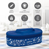 Milton Lifestyle Lunch Tiffin Box Blue