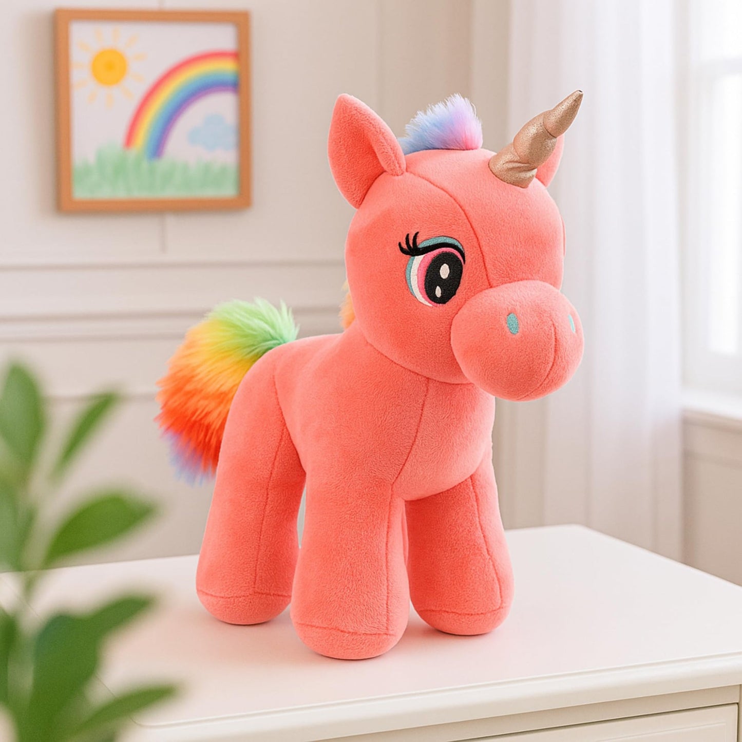 Mirada Standing Unicorn Toy - 29cm