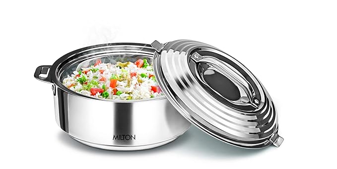 Milton Galaxia Stainless Steel Casserole 1000/1500/2500 ML 3pcs set