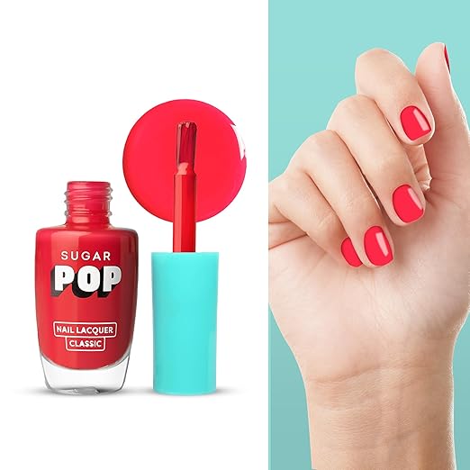 Sugar Nail Lacquer Classic Red Alert