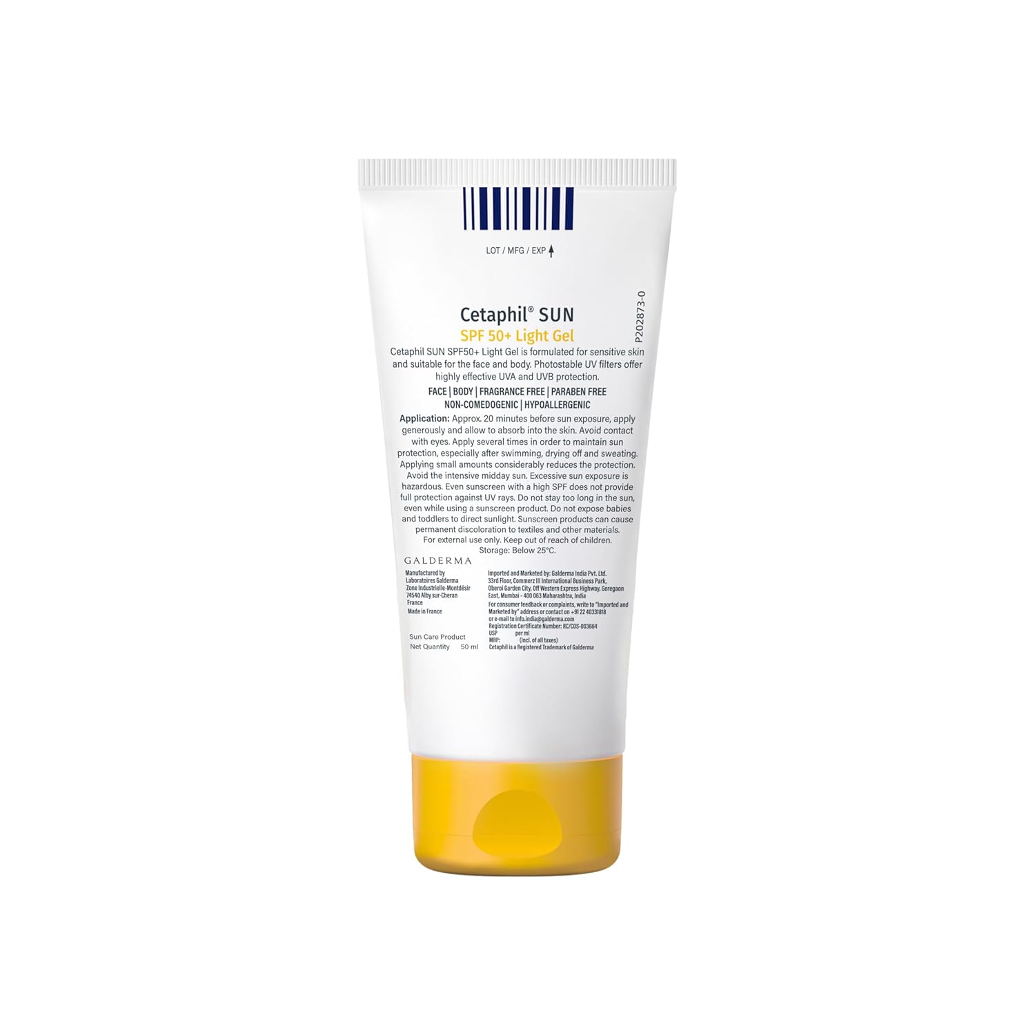 Cetaphil Sun SPF 50 Sunscreen Light Gel 50 ML