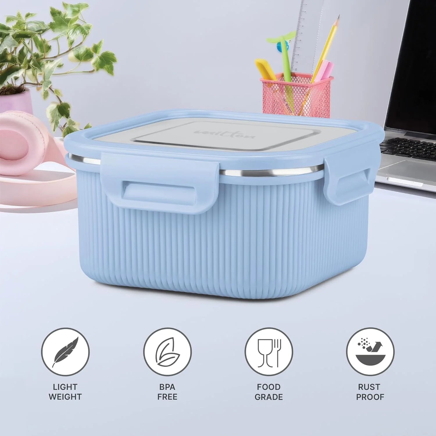 Milton Personalized Cool Touch - Square Container