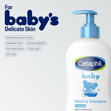 Cetaphil Baby Wash & Shampoo 400ML