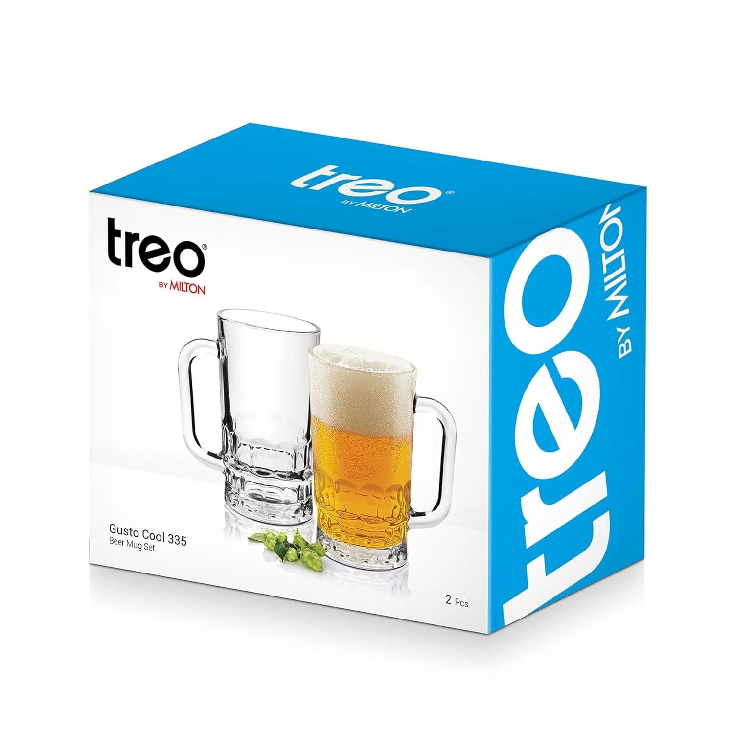 Milton Gusto Cool Mug 2pcs set 335ML