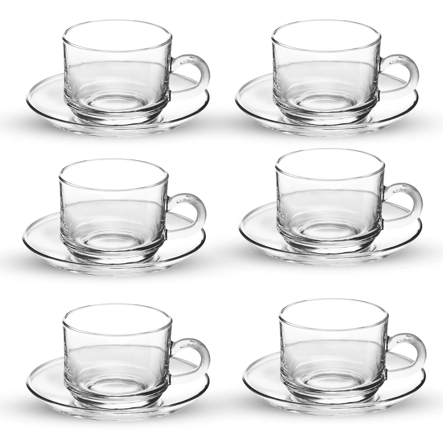 Milton Bistro Cup N Saucer 12pcs set