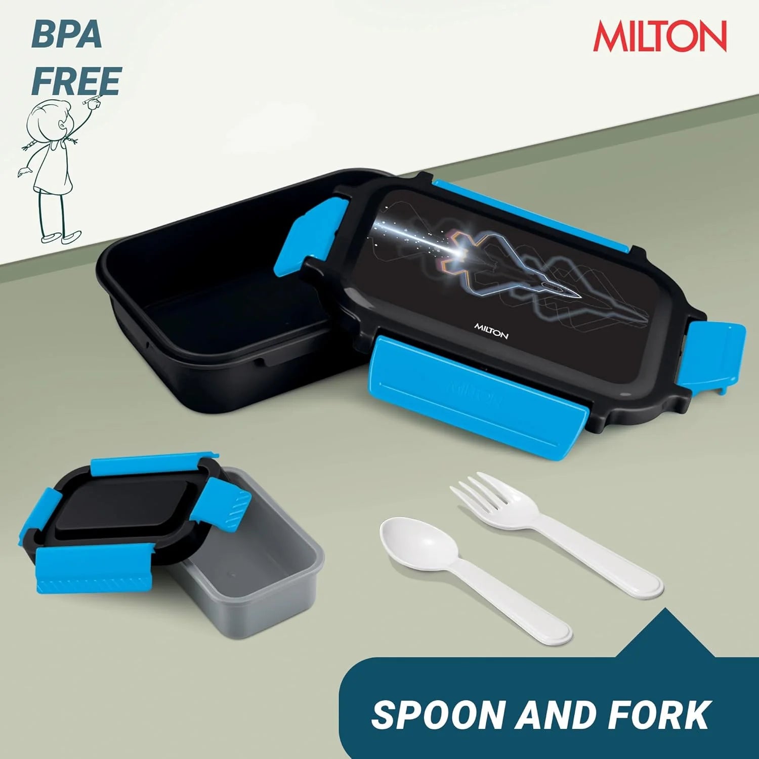 Milton Super Sherry Tiffin Black 830ML