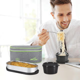 Milton Regal Meal Lunchbox Grey